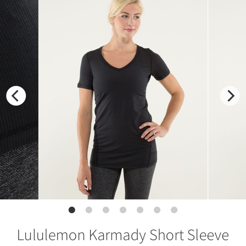 Lululemon karmady semi sheer shirt